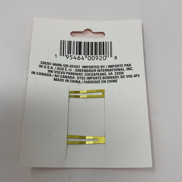 2 butterfly hair snap clips accessories new gold - Picture 4 of 8